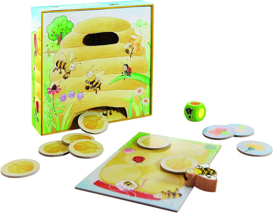 La abeja Adela - Juego de mesa - Haba - Desde 2 años