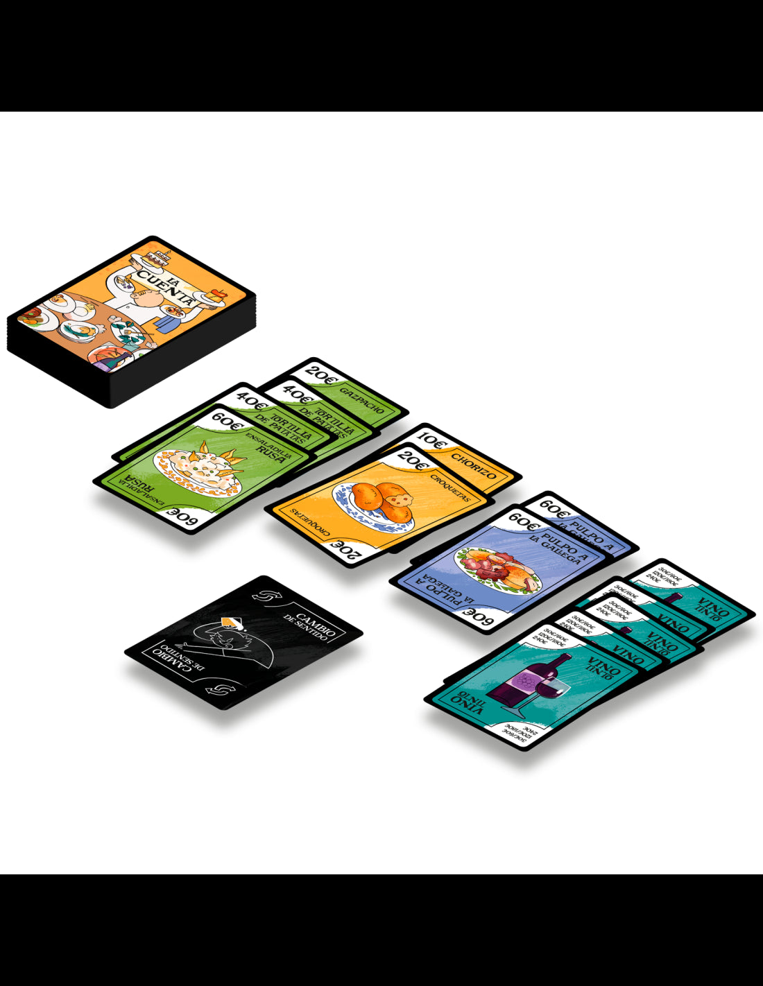 La Cuenta – 2 Tomatoes - Juego de cartas y Faroleo - 7+ años · 3-8 jug. · 15 min