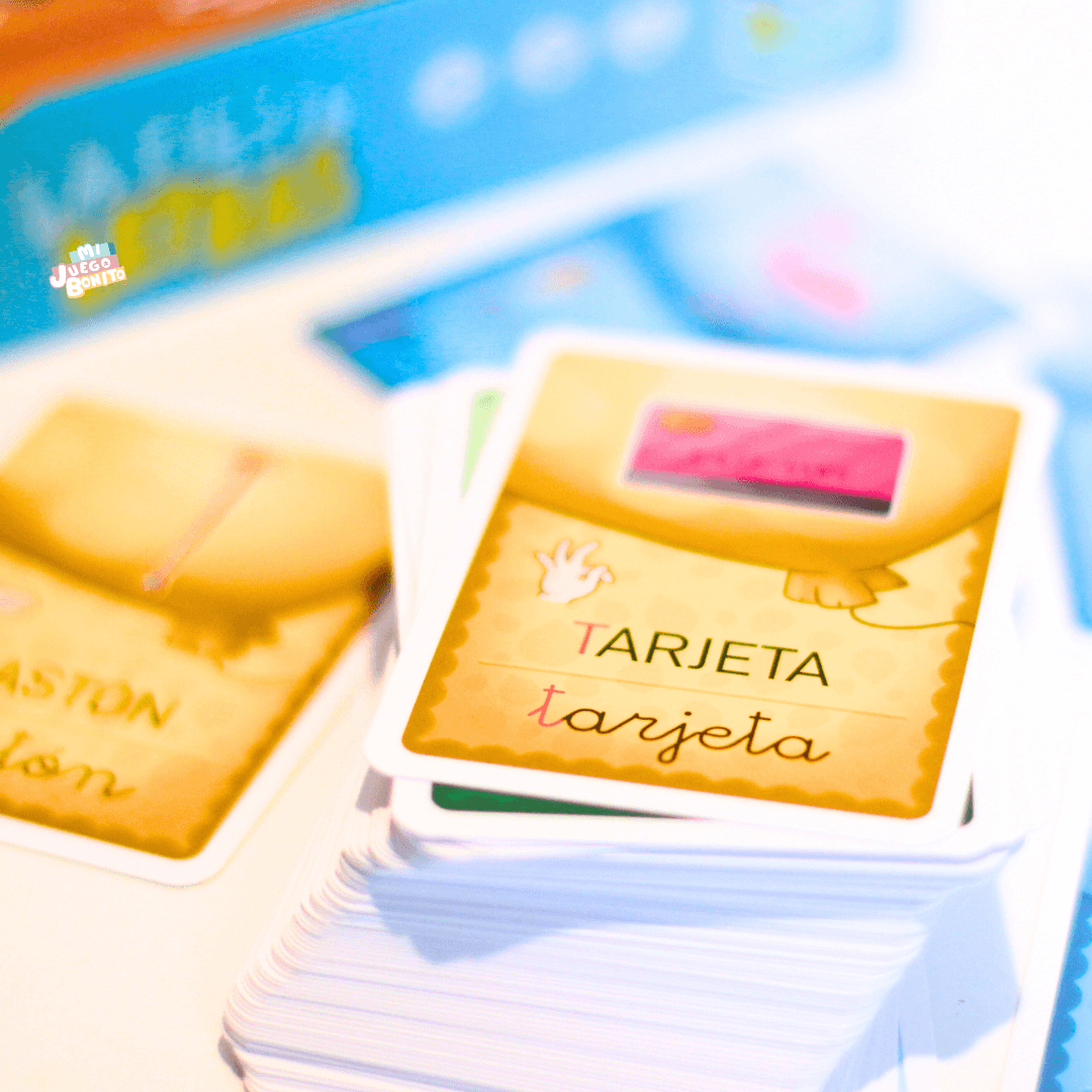 La Fiesta de las Letras – Atomo Games - Juego de formar palabras - 5+ años · 1-4 jugadores · 20 min