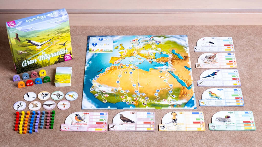 La Gran Migración - Juego de mesa Party - Tranjis - Desde 8 años + de 2 a 8 jugadores