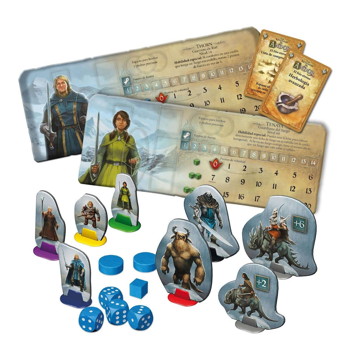 Las leyendas de Andor El Frío Eterno | 2-4 jugadores | 8 años | Devir