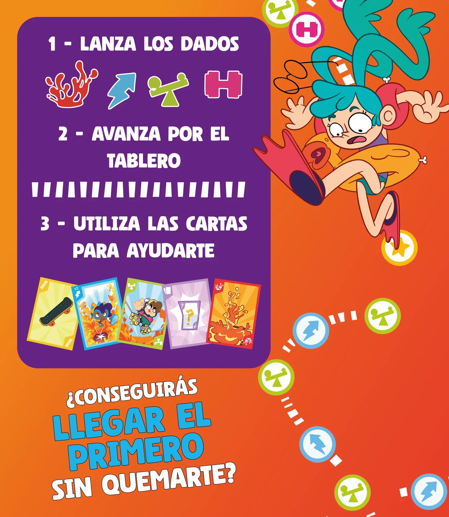 Lava House - Juego de mesa de batalla - Inoua - Desde 6 años - 2 a 4 jugadores