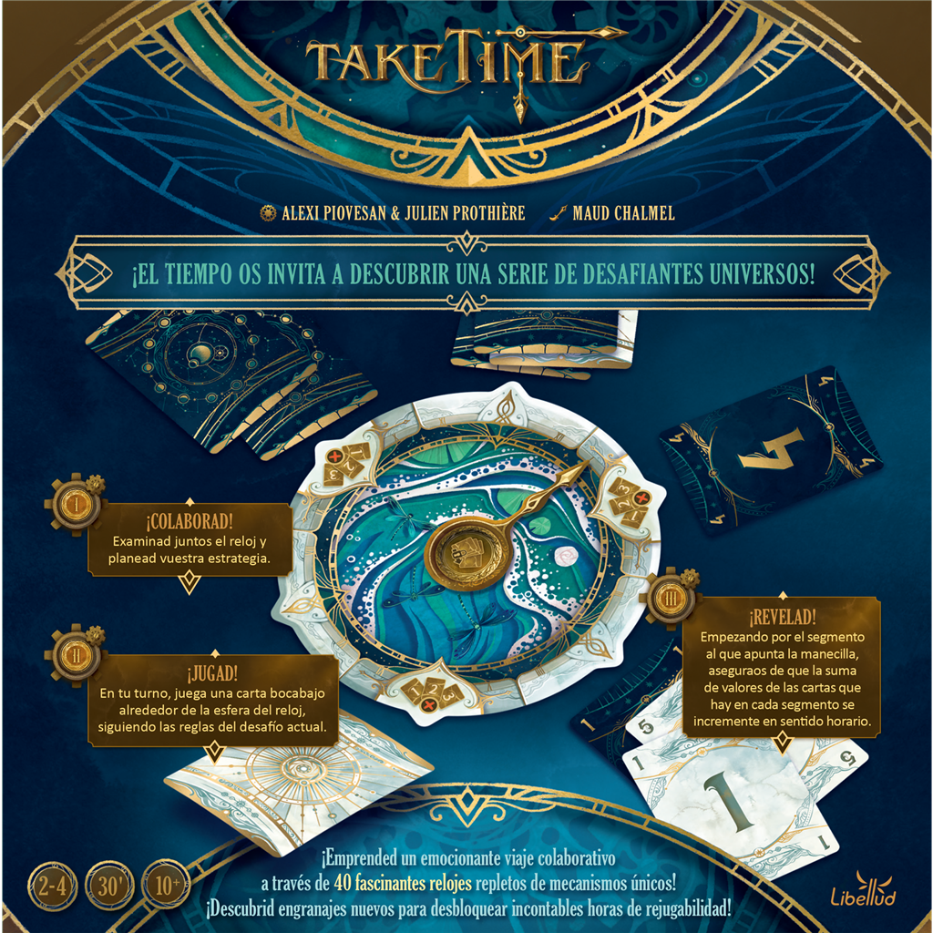 Take Time - Juego de mesa - Asmodee - +10 años - 2 a 4 jugadores
