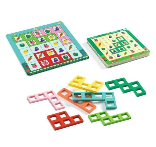 Logic Garden - Juego de mesa - Djeco - Desde 6 años