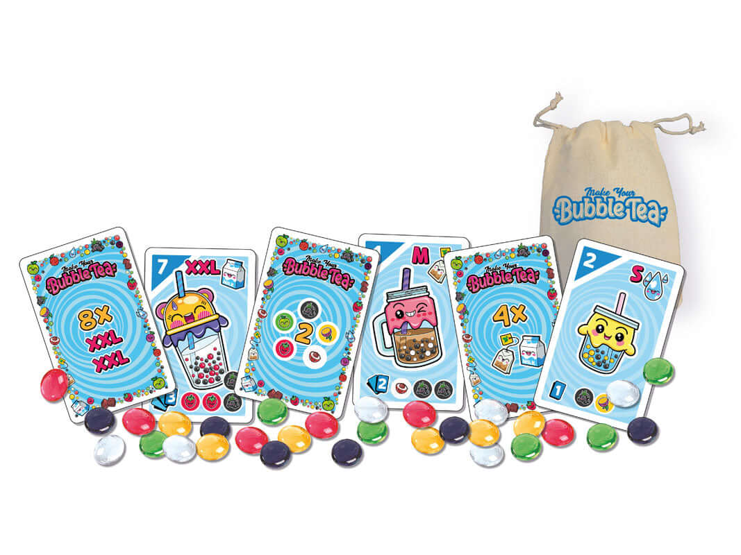Make your Bubble Tea - Juego de mesa - Cayro - Desde 8 años - De 2 a 4 jugadores