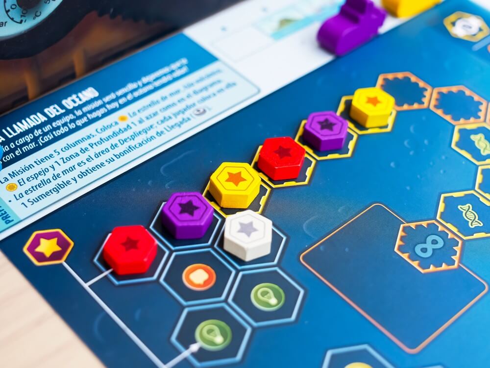 Mar Profundo - Endeavor + Loseta Corregida - Juego de mesa - MALDITO GAMES - Desde 10 años - 1 a 4 jugadores