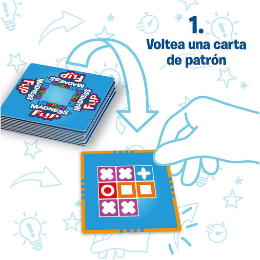 Match Madness Flip - Juego de mesa - SD GAMES - 1-2 jugadores - 7+ años - 15 min
