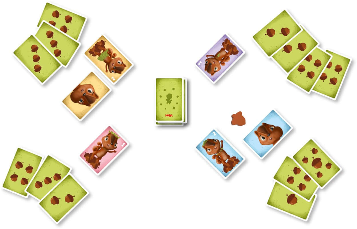 Merienda de Bellotas Snack Jack - Juego de mesa - Haba - Desde 6 años - 2 a 4 jugadores