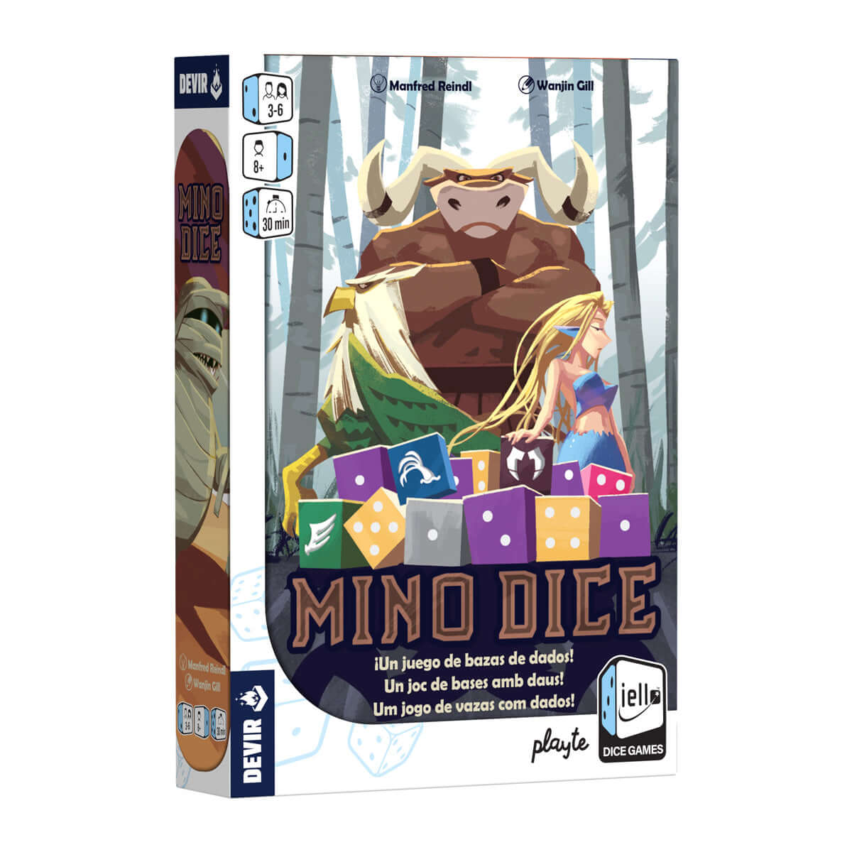Mino Dice - Juego de mesa - Devir - Desde 8 años - 3 a 6 jugadores