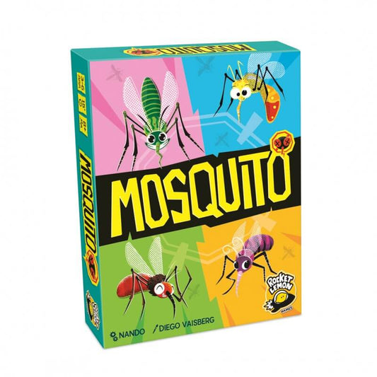 Mosquito – Rocket Lemon - Juego de cartas y velocidad - 8+ años · 3-6 jugadores · 15 min