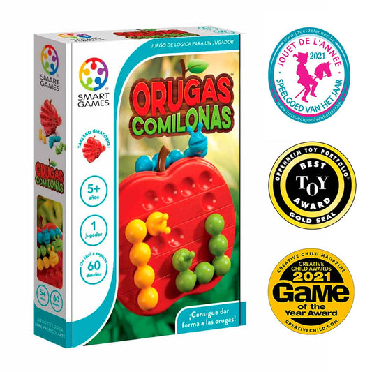 Orugas comilonas - Juego de mesa - SMART GAMES - Desde 5 años