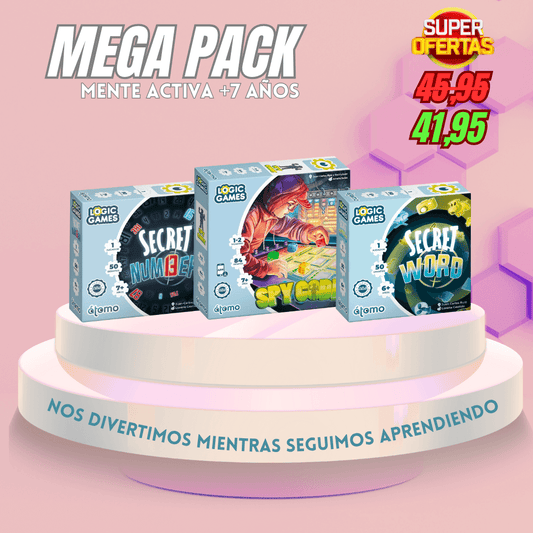 Pack "Mente Activa +7 años" en verano ideal para viajes
