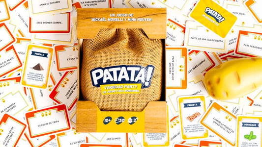 Patata Variedad Party, juego de palabras y rapidez verbal, 30 minutos, desde 10 años