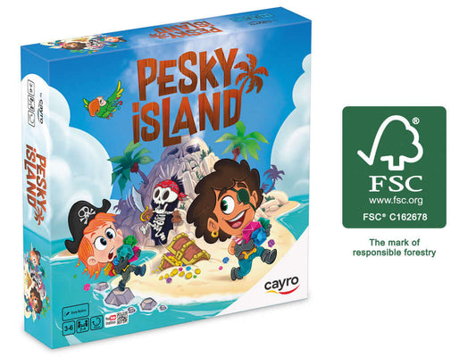 PESKY ISLAND - Juego de mesa - Cayro - Desde 3 años