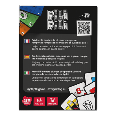 Pili-pili - Juego de mesa - ATM Gaming - 3-6 jugadores - 10+ años - 15-45 min