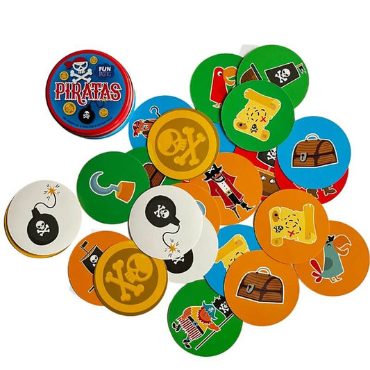 Piratas con Caja - Juego de mesa - Funtastic - Desde 5 años