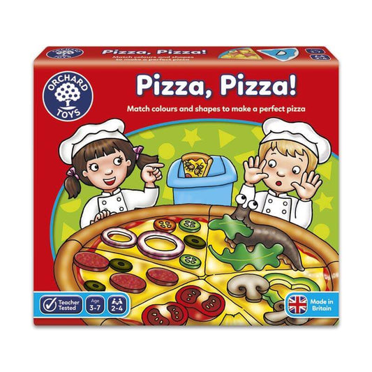 Pizza, Pizza!  Juego de mesa asociación en inglés | 3 a +7 | 2 a 4 jugadores | Orchard