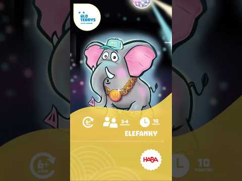 Elefanky - Juego de mesa - Haba - Desde 6 años - 2 a 4 jugadores