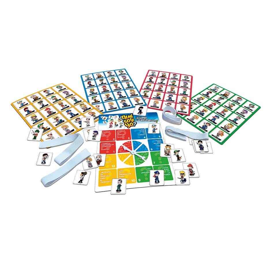 ¿Qué Soy Yo? ¡El juego de las adivinanzas! - Juego de mesa - FALOMIR - 2-4 jugadores - 7+ años - 10-20 min