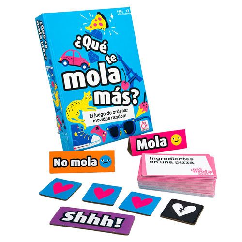 ¿ Qué Mola Más ? - Juego de mesa - Mercurio - 2-6 jugadores - 10+ años - 15 min