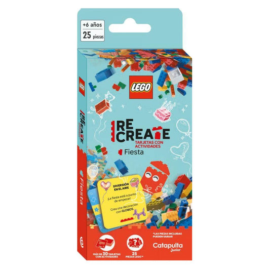 Lego Recreate Fiesta - Tarjetas con actividades