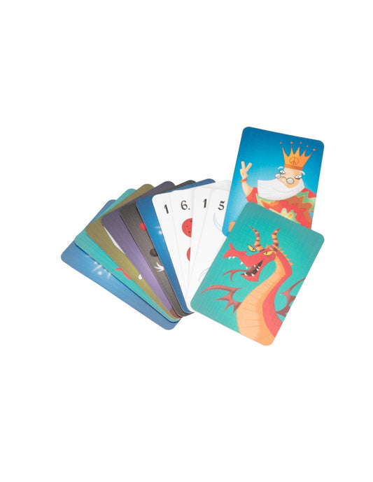 Reinas Durmientes, juego de cartas y sumas, 15 minutos, desde 8 años