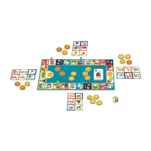 Petit Market - Juego de mesa - Djeco - 2-4 jugadores - 5+ años - 15 min
