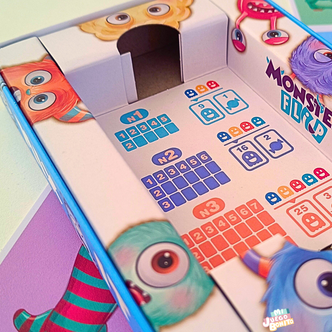 Monster Flip - Juego de mesa - Brain Picnic - Desde 4 años - De 2 a 4 jugadores