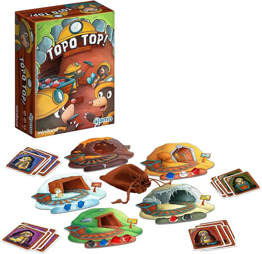 Topo Top - Atomo - Desde 6 años - 2 a 4 jugadores