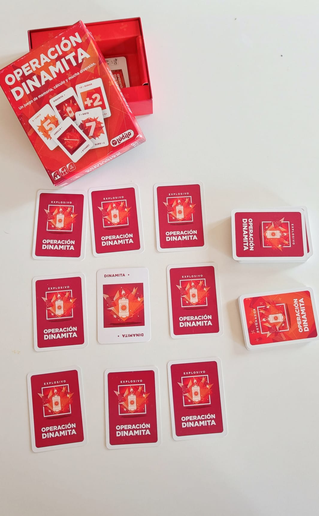 Operación Dinamita – Juego de memoria, cálculo y reflejos rápidos (7+ años · 2-6 jugadores · 15 min) · Ludilo