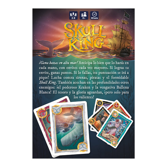Skull King - Juego de cartas de bazas - Devir - Desde 8 años - 2 a 8 jugadores