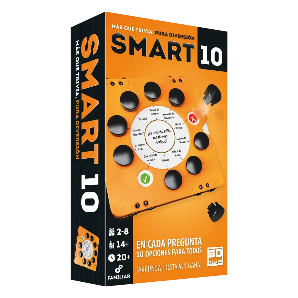 Smart 10 - Juego de mesa - SD GAMES - Desde 9 o más años