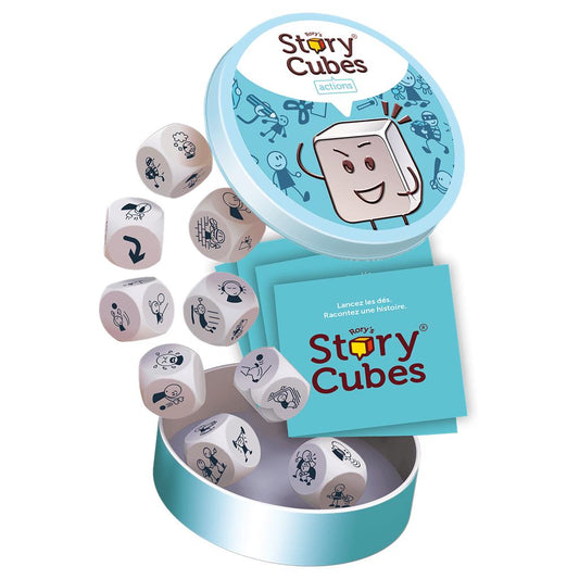 Story Cubes Acciones - Juego de mesa - Asmodee - Desde 8 años