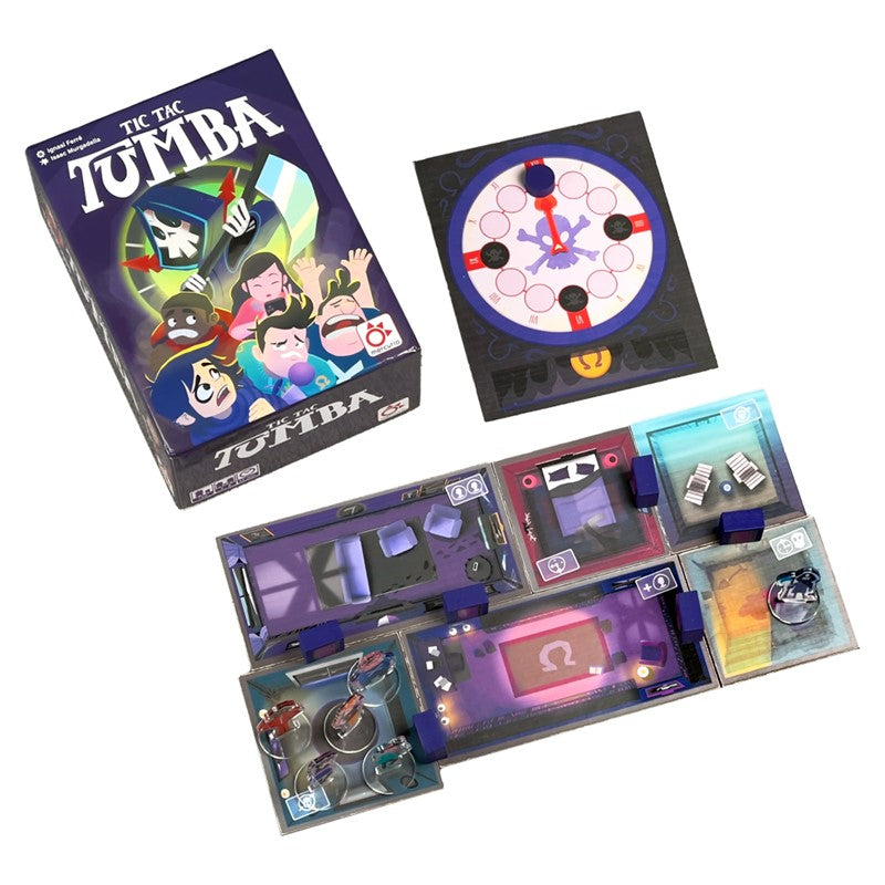 Tic Tac Tumba - Juego de mesa - Mercurio - 2-8 jugadores - 10+ años - 15-20 min