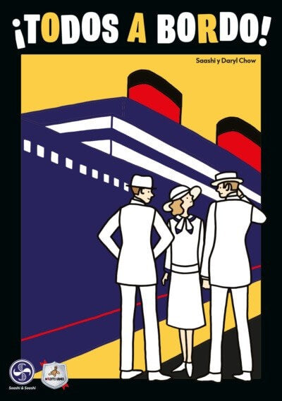 ¡Todos a bordo! - Juego de mesa - MALDITO GAMES - Desde 10 años - 1 a 4 jugadores