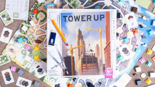Tower Up - Juego de mesa tablero - Tranjis - Desde 8 años + de 2 a 8 jugadores