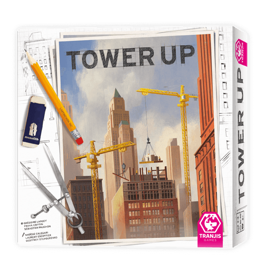 Tower Up - Juego de mesa tablero - Tranjis - Desde 8 años + de 2 a 8 jugadores