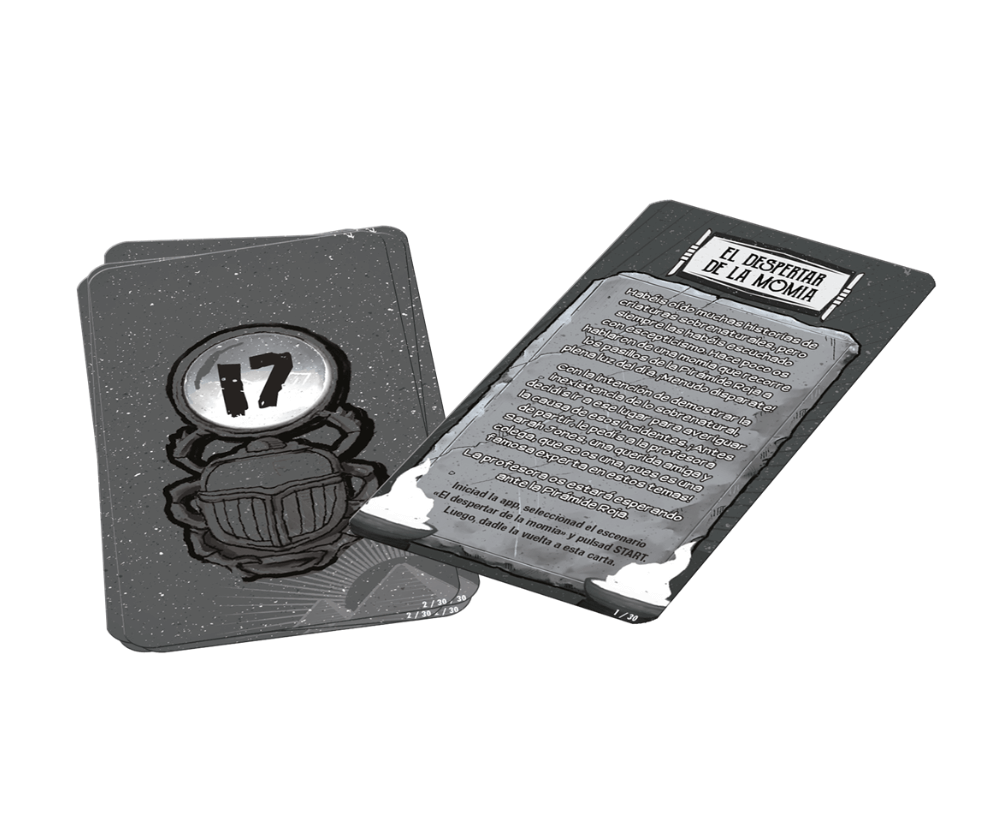 Unlock! Miniaventuras El Despertar de la Momia - Juego de mesa - Asmodee - Desde 6 años