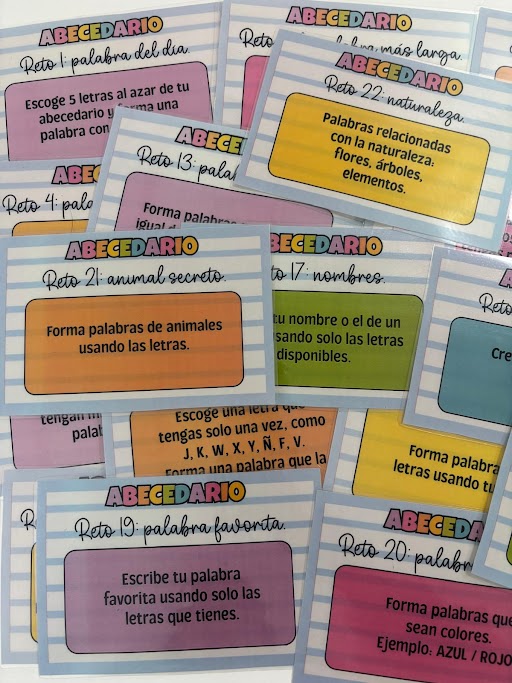 RETOS ABECEDARIO | Ladycraft