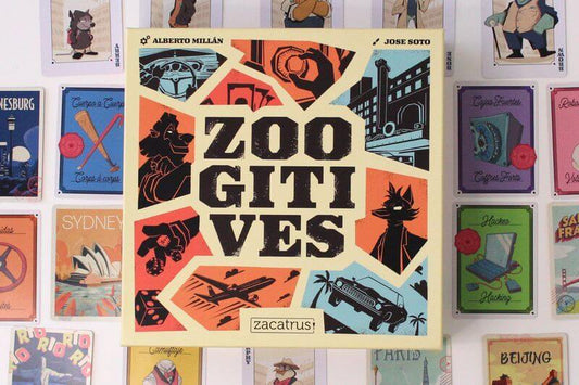 Zoogitives - Juego de mesa de deducción - Desde 10+ años