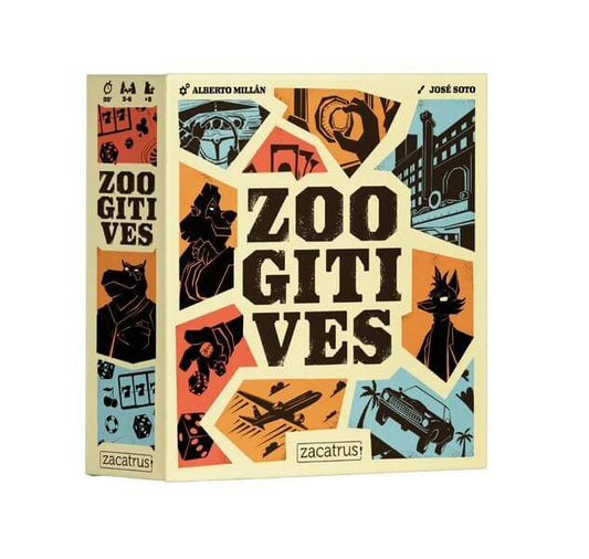 Zoogitives - Juego de mesa de deducción - Desde 10+ años