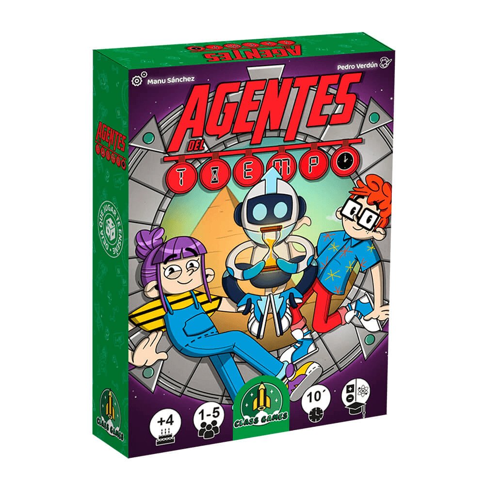 Agentes del Tiempo - Juego de mesa - FALOMIR - Desde 6 años Board Games