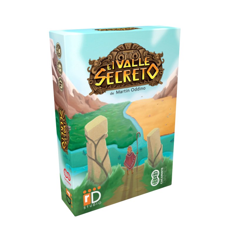 El Valle Secreto - Juego de mesa - Cacahuete Games - Desde 8 años Board Games