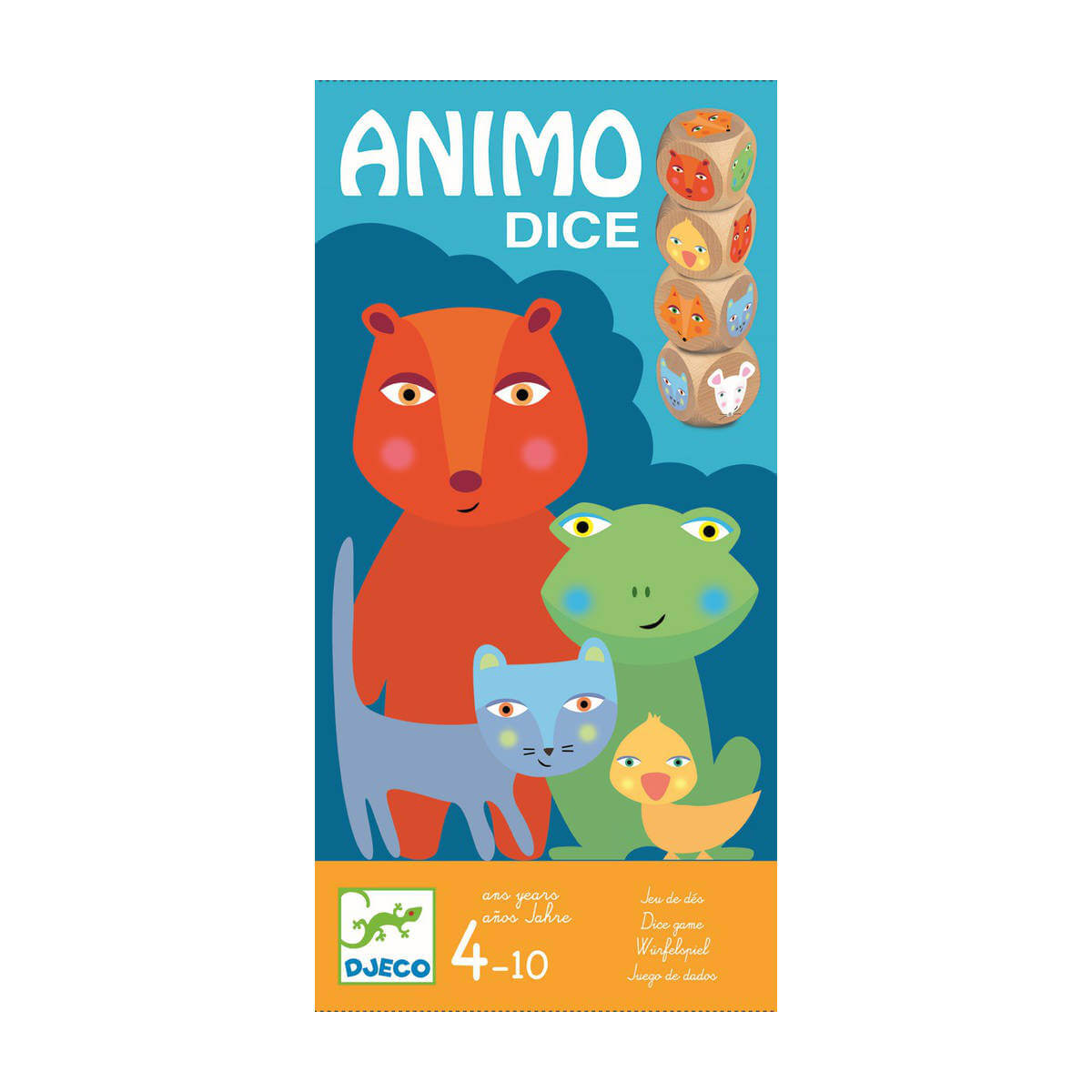 Animo Dice - Juego de mesa desde los 4 años