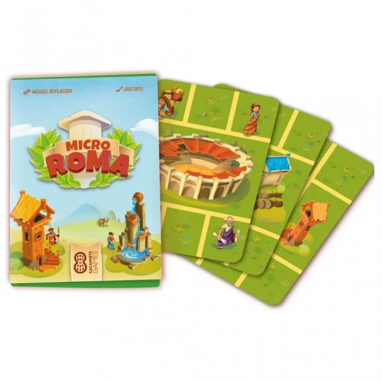 Micro Roma - Juego de mesa - Cacahuete Games - Desde 9 o más años Board Games