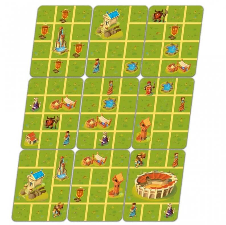 Micro Roma - Juego de mesa - Cacahuete Games - Desde 9 o más años Board Games