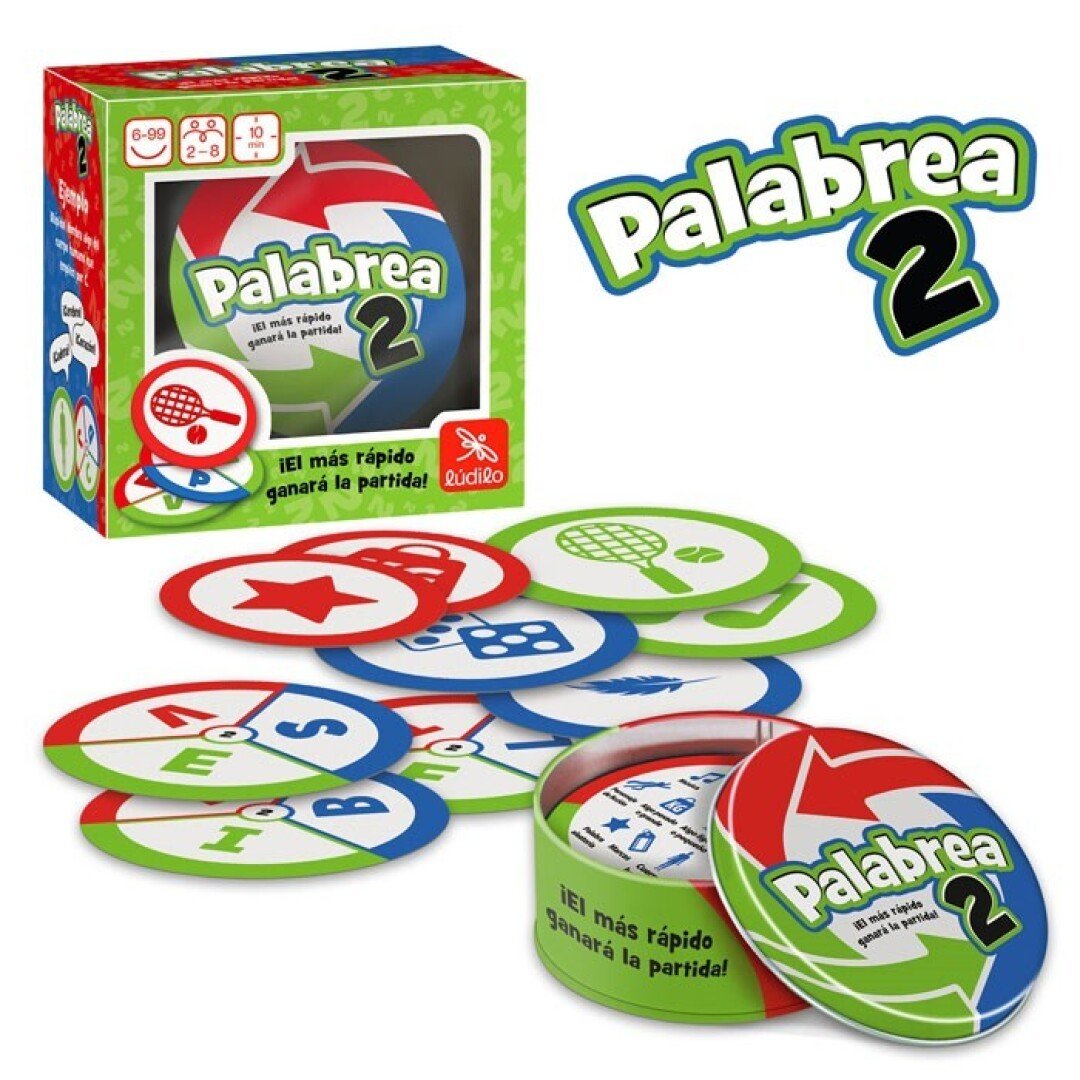 Palabrea 2 - Juego de mesa - Ludilo - Desde 6 años Board Games