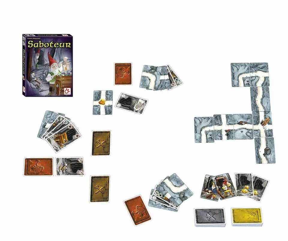 Saboteur - Juego de mesa - Mercurio - Desde 8 años Board Games