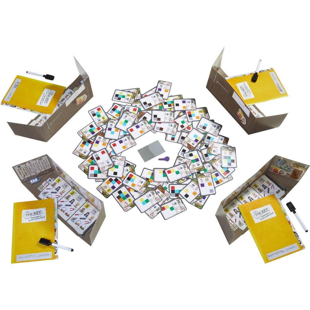 The Key – Sabotaje en el parque de atracciones - Juego de mesa - Haba - Desde 8 años Board Games