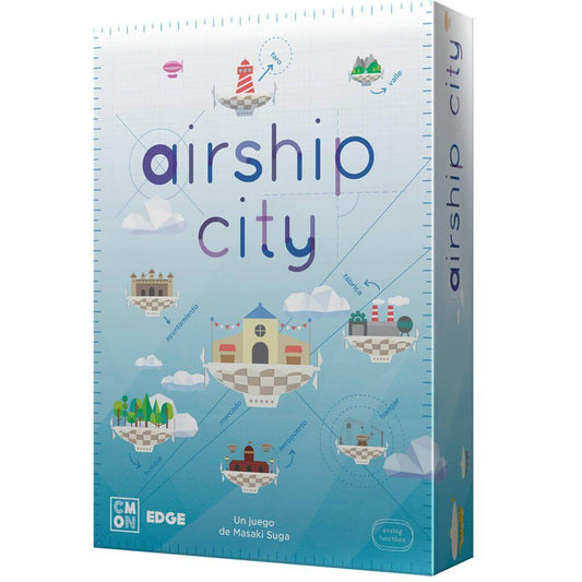 Airship City Juego de mesa para 9 años o más